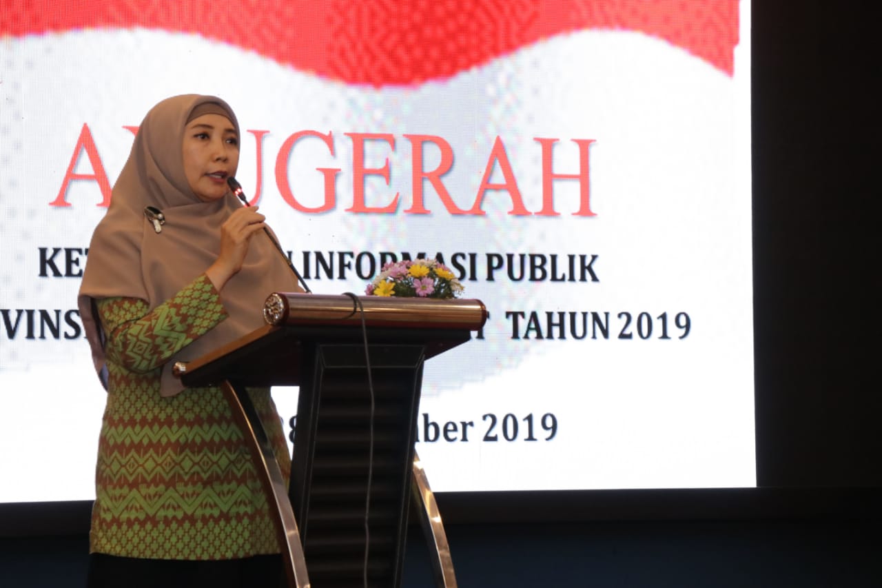 ANUGERAH KETERBUKAAN INFORMASI PUBLIK NTB TAHUN 2019