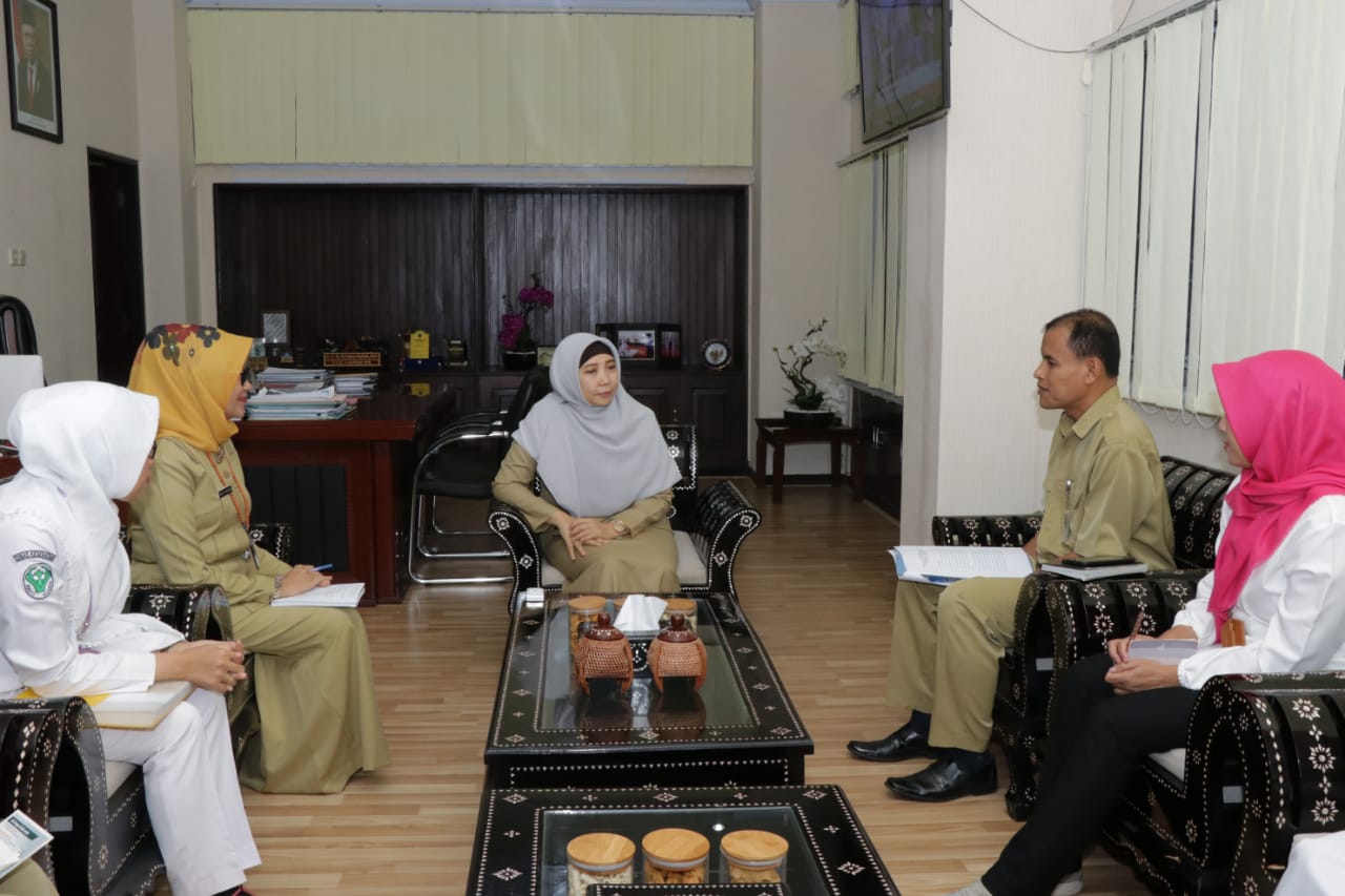 Menerima Tim Perinatologi dan Promosi Kesehatan Rumah Sakit Umum Daerah Provinsi NTB