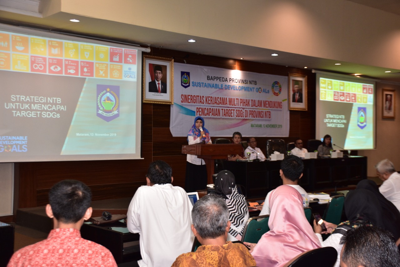 WAKIL GUBERNUR MEMBUKA RAPAT KOORDINASI SUSTAINABLE DEVELOPMENT GOALS
