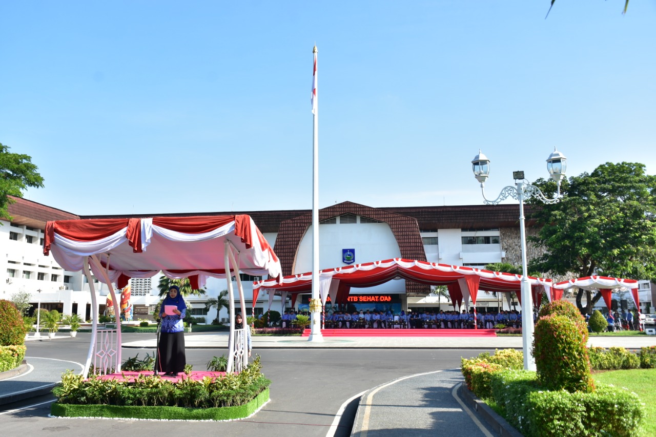 WAGUB PIMPIN PERINGATAN HUT KE-48 KORPRI