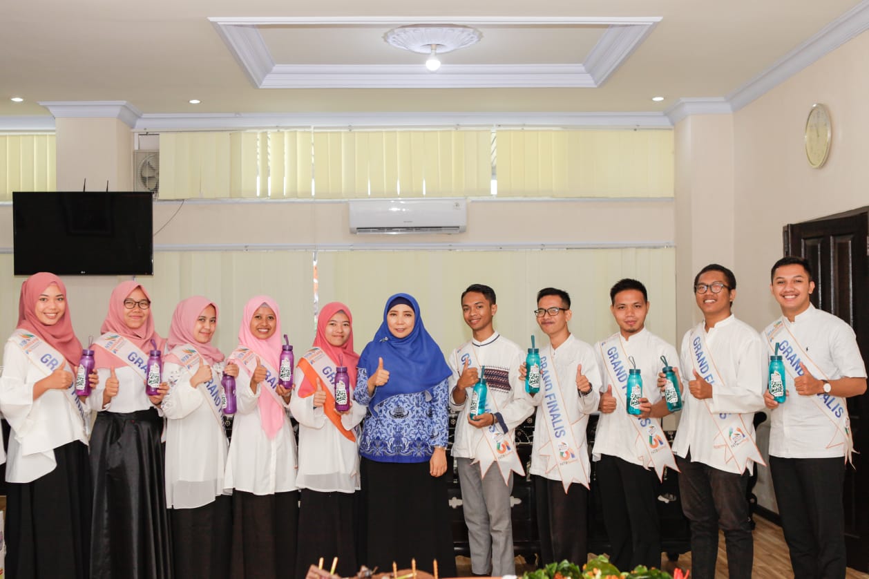 AUDIENSI 10 FINALIS GRAND FINAL PR AMBASSADOR DI RUANG KERJA WAGUB