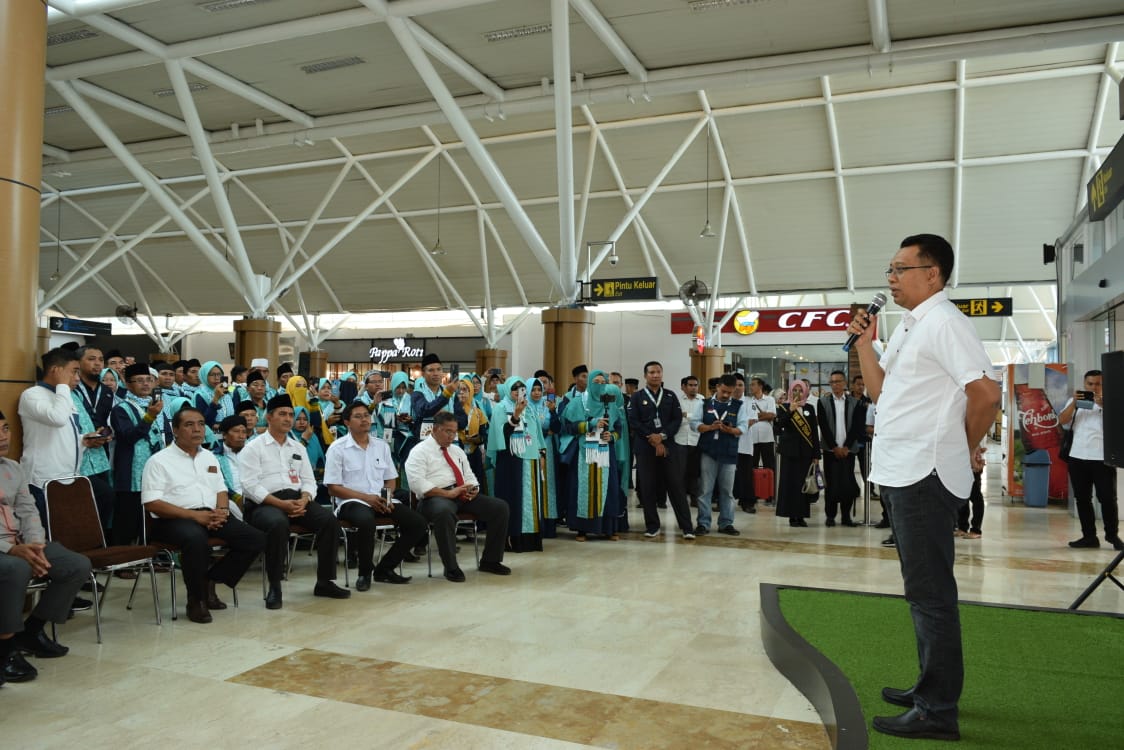 DIRECT FLIGHT LOMBOK-JEDDAH, GUBERNUR : INI SEJARAH BARU BAGI MASYARAKAT NTB