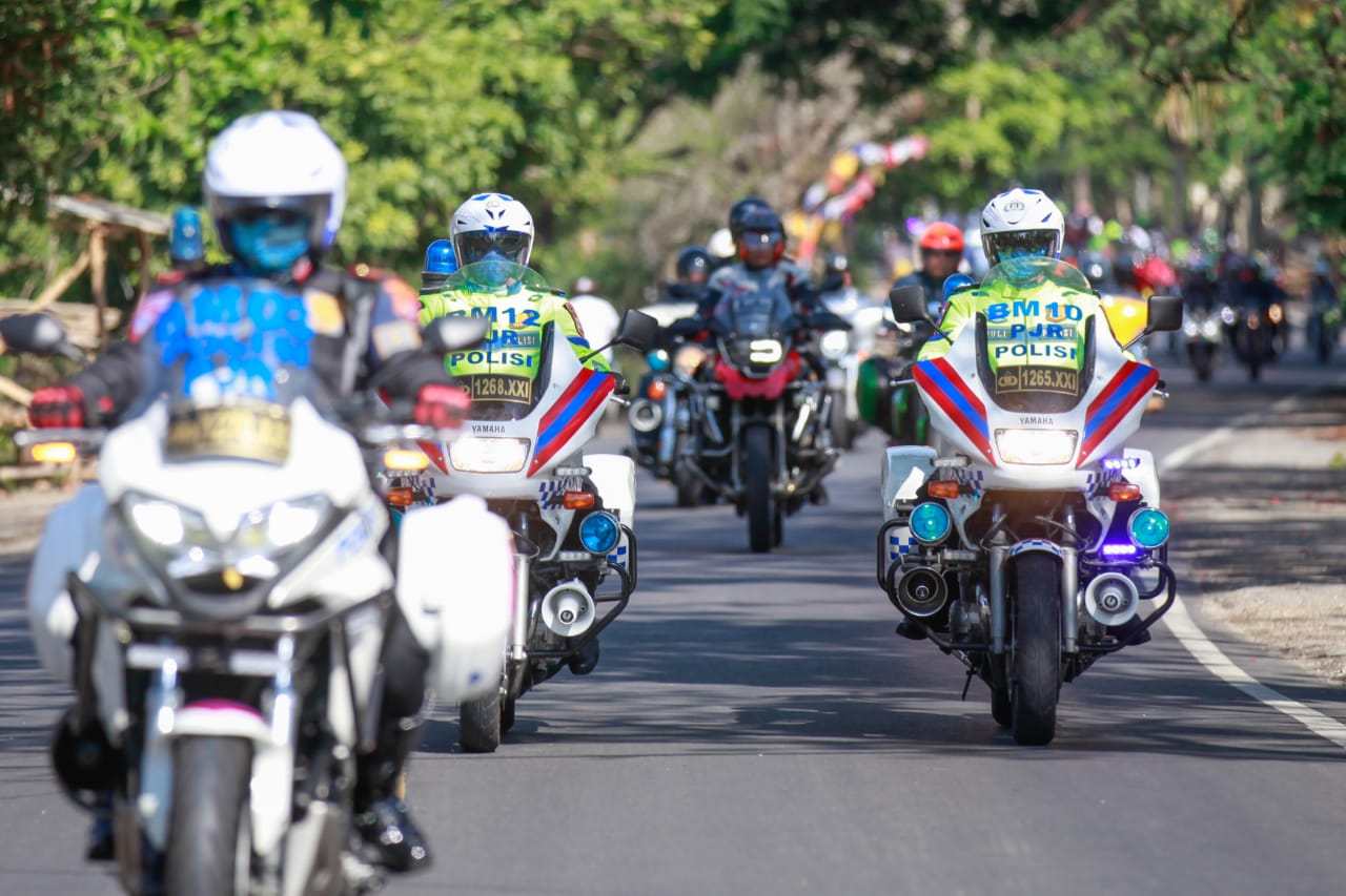 300 RIDERS IKUTI TOURING 61 NTB GEMILANG 2019