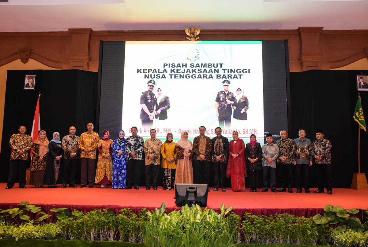 PISAH SAMBUT KEPALA KEJAKSAAN TINGGI PROVINSI NTB