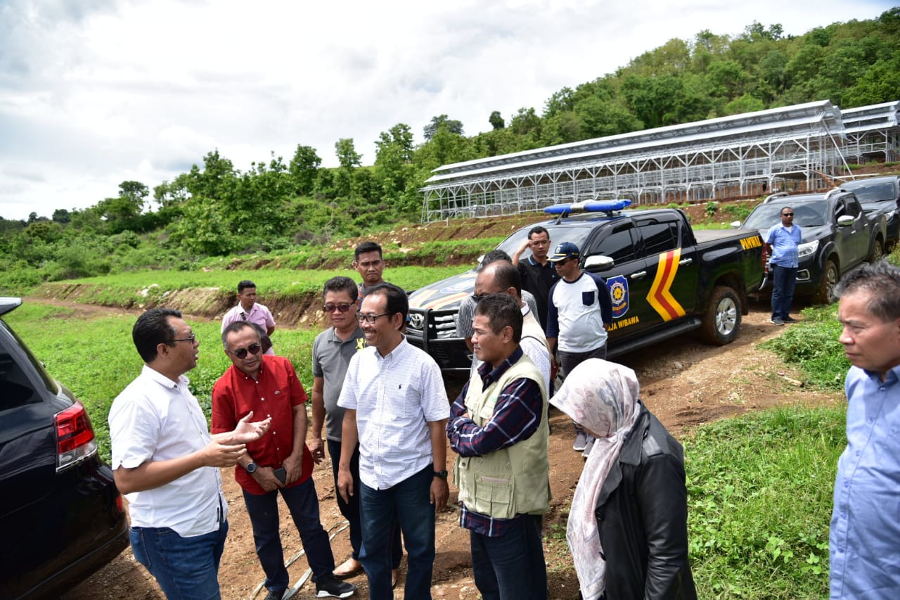 TINJAU INDUSTRI AYAM RAS, GUBERNUR APRESIASI CARA KERJA DAN PROSES PEMBIBITAN