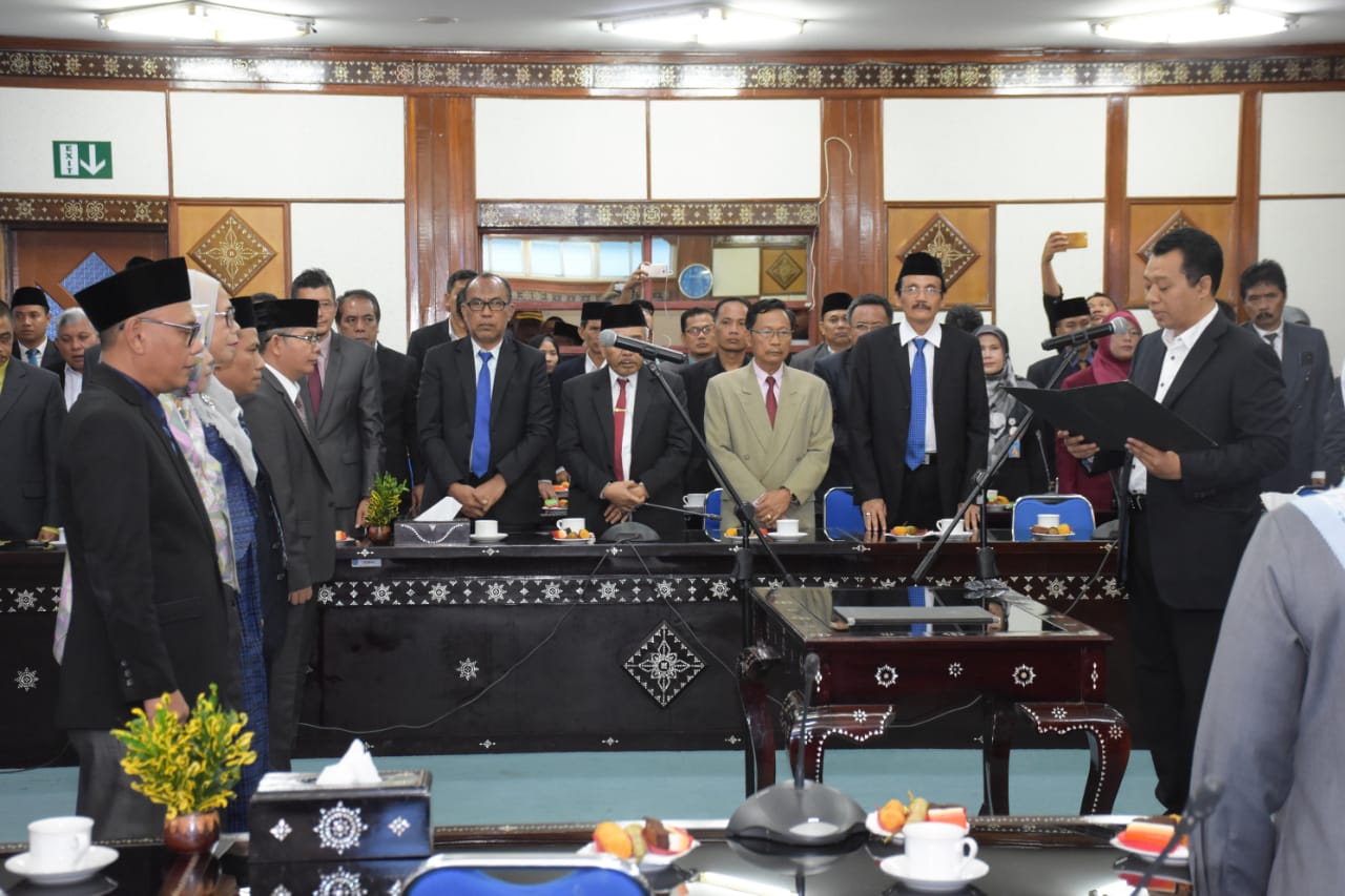 GUBERNUR AJAK KEPALA OPD TETAP KOMPAK DAN BEKERJA KERAS