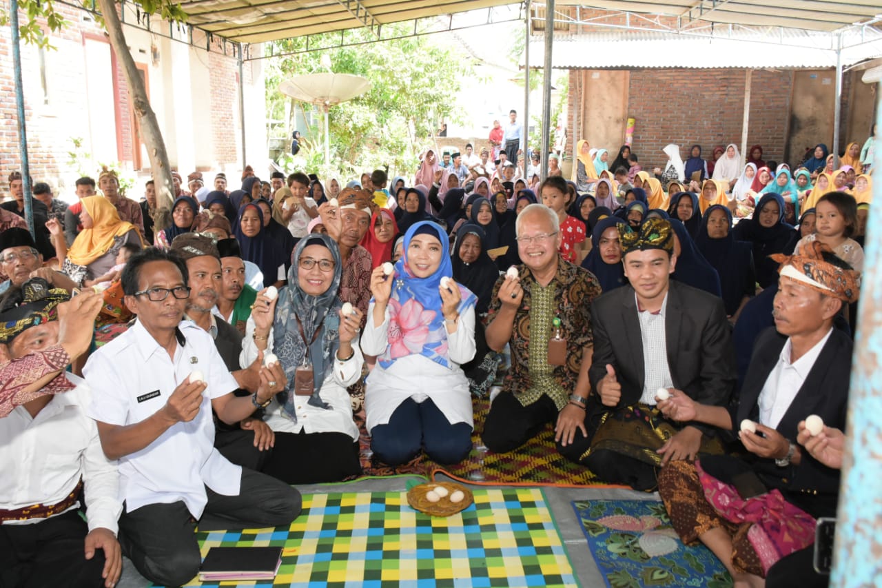 WAGUB TINJAU KAMPUNG UNGGAS DESA TERUWAI