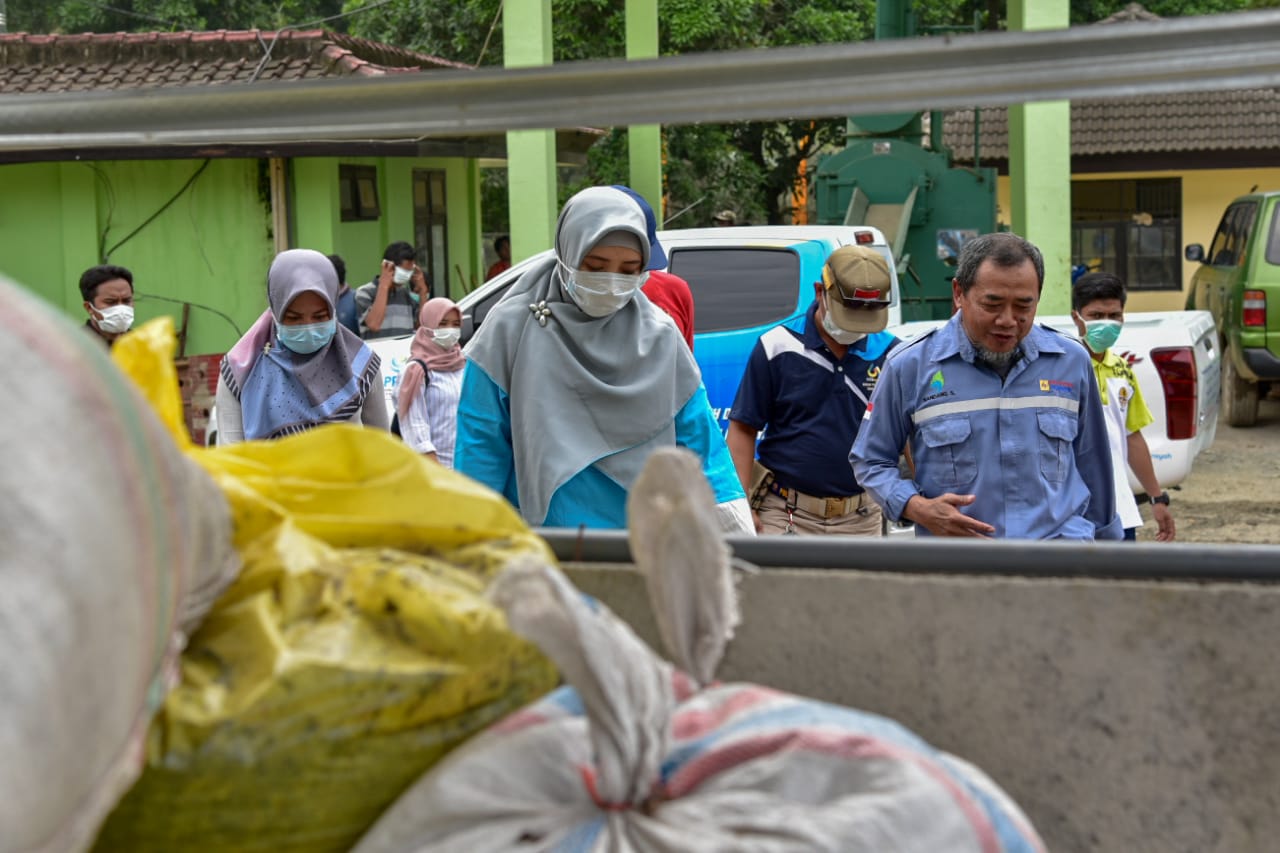 TINJAU LOKASI PENGOLAHAN SAMPAH, INI HARAPAN WAGUB