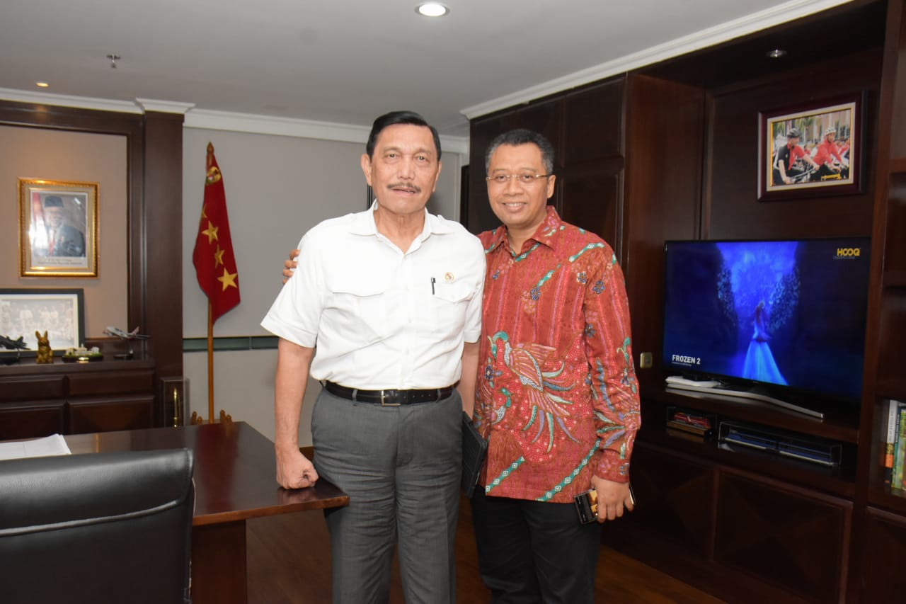 Kunjungan Gubernur NTB ke Menko Maritim dan Investasi, Rabu 4 Maret 2020