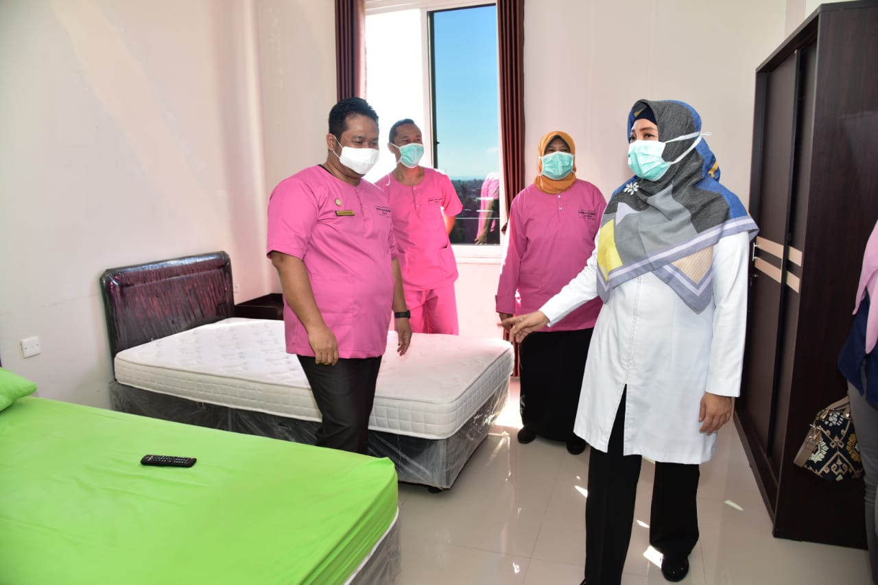 TERUS SIAGA, PEMPROV ALIHFUNGSIKAN ASRAMA HAJI MENJADI RS DARURAT COVID-19