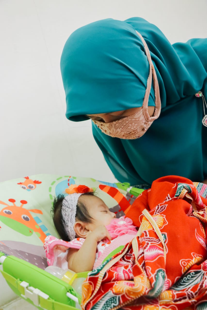 HJ. NIKEN BERI MOTIFASI UNTUK ANAK-ANAK DI BRSAMPK "PARAMITA"