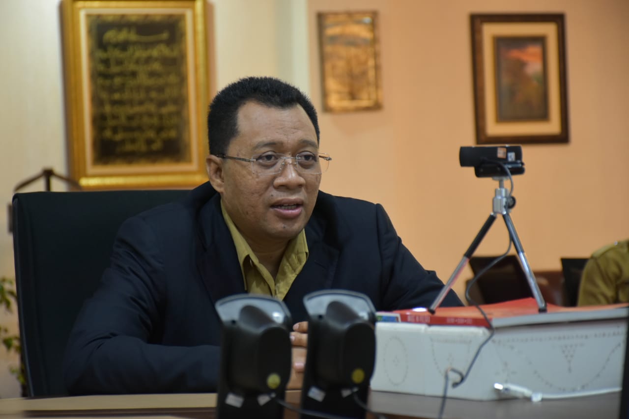 GUBERNUR MINTA PESERTA KKN TEMATIK IKUT BERKONTRIBUSI PADA PENANGANAN COVID-19