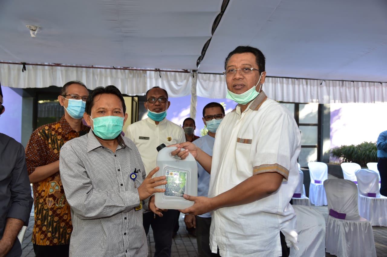 TINJAU PRODUK RISET UNRAM, GUBERNUR DORONG MAHASISWA JADI PENGUSAHA