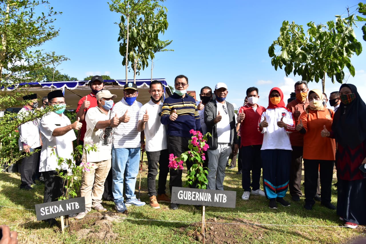 PEMPROV NTB MULAI MENATA LANDSCAPE ISLAMIC CENTER