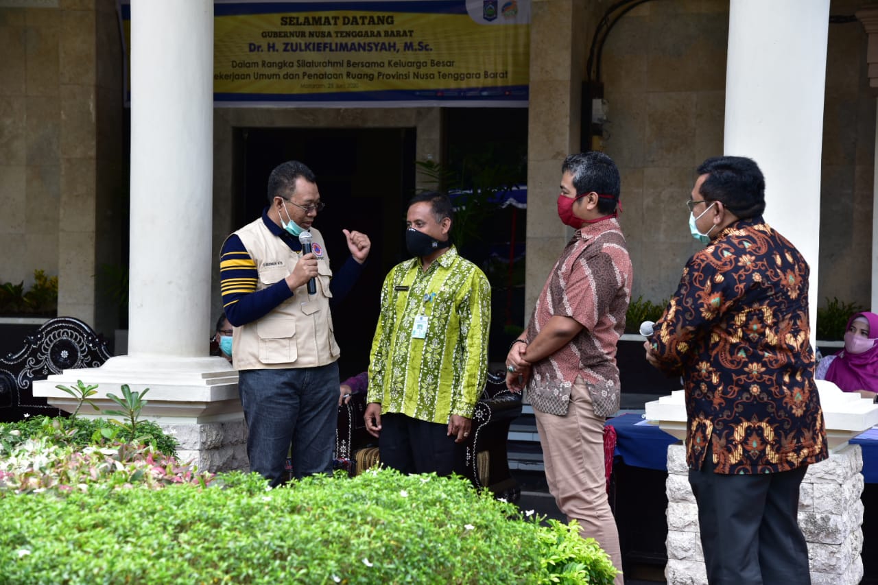 GUBERNUR INGIN DINAS PUPR SENTUH KEBUTUHAN LANGSUNG MASYARAKAT