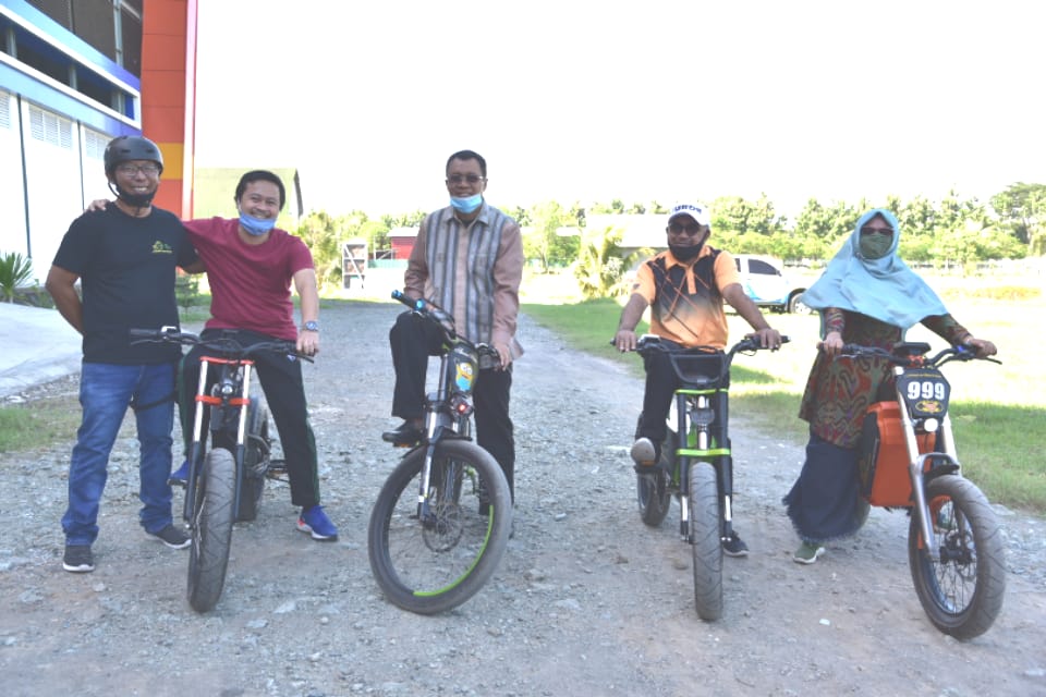 SEPEDA LISTRIK KARYA ANAK NTB TEMBUS PASAR INTERNASIONAL