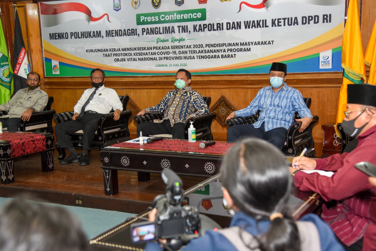 WAKAPOLRI APRESIASI PELAKSANAAN PROGRAM KAMPUNG SEHAT DI NTB
