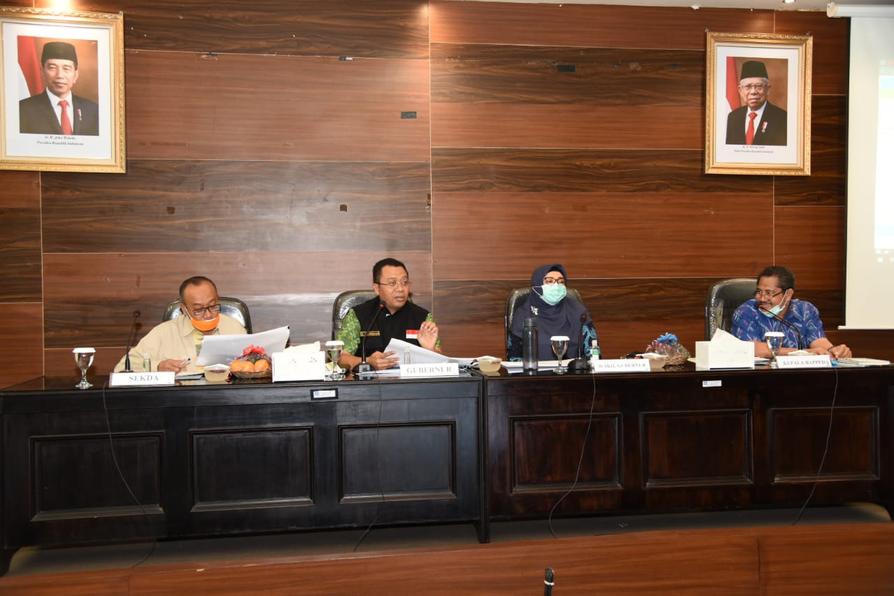 GUBERNUR EVALUASI A3 PERANGKAT DAERAH