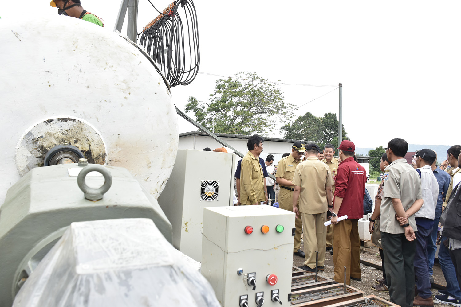 LAUNCHING PRODUKSI RUMAH TAHAN GEMPA