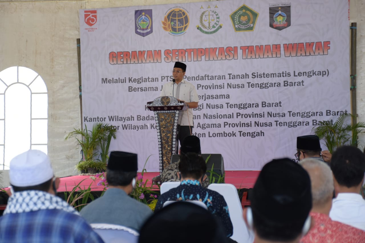 GUBERNUR MINTA BPN PERMUDAH PROSES PEMBUATAN SERTIFIKAT TANAH UNTUK MASYARAKAT