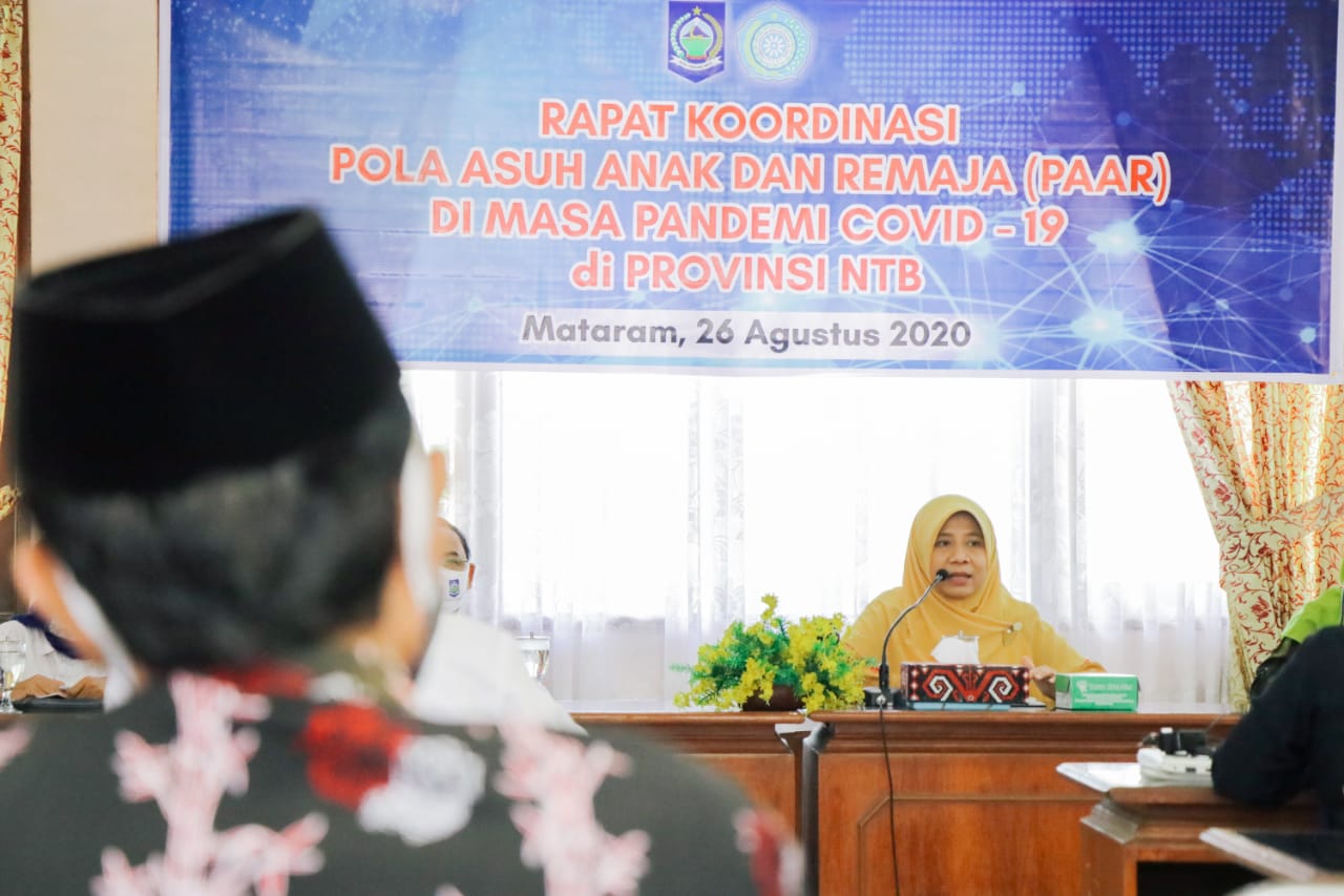 PKK NTB JALIN SINERGI UNTUK PERBAIKI DAMPAK SOSIAL AKIBAT PANDEMI