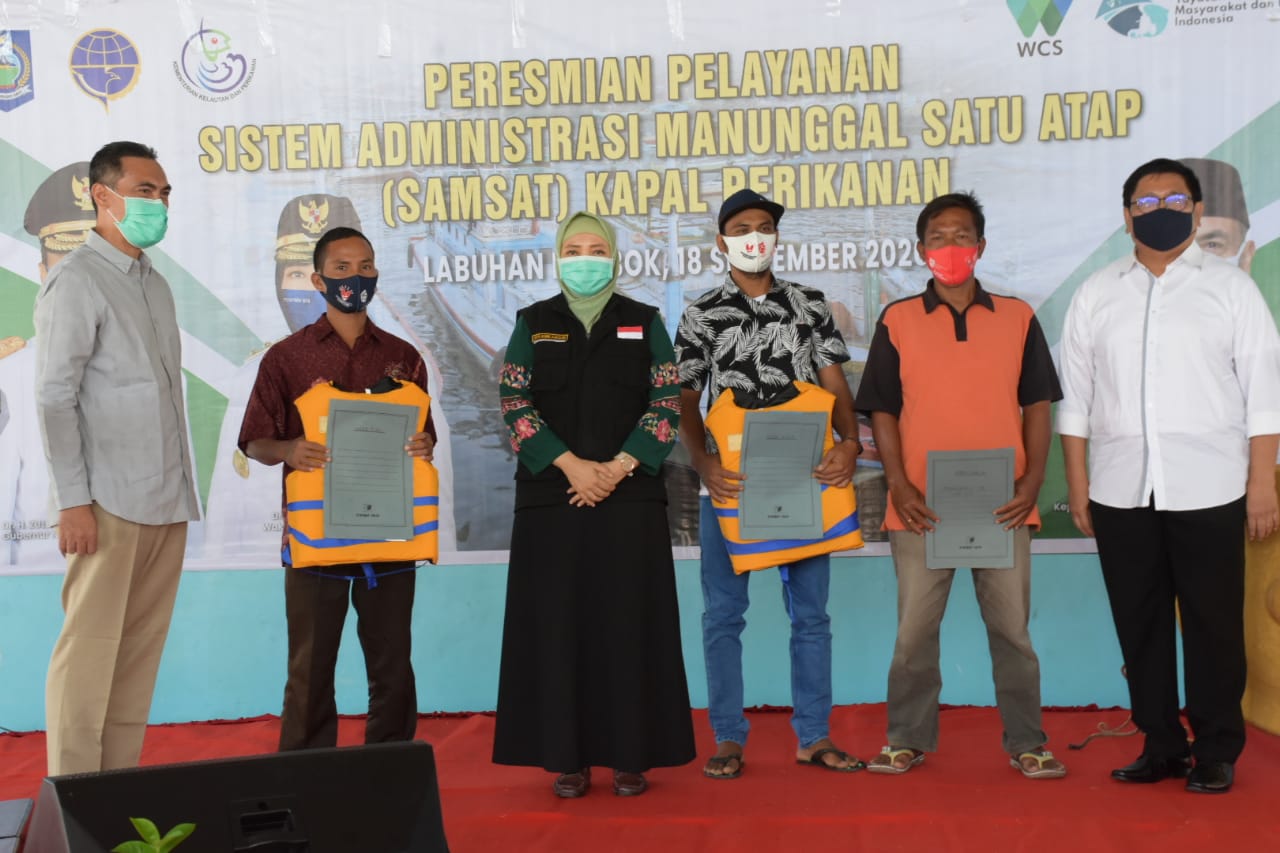 SAMSAT PERIZINAN KAPAL PERIKANAN PERTAMA DI INDONESIA KINI HADIR DI NTB