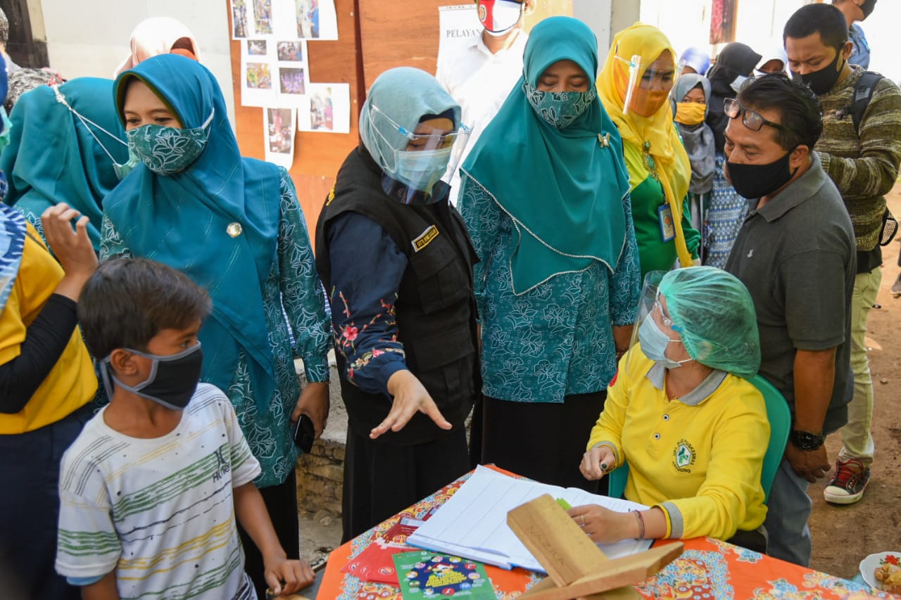 LAUNCHING POSYANDU KELUARGA DI KLU, WAGUB : HARUS SESUAI PROTOKOL KESEHATAN