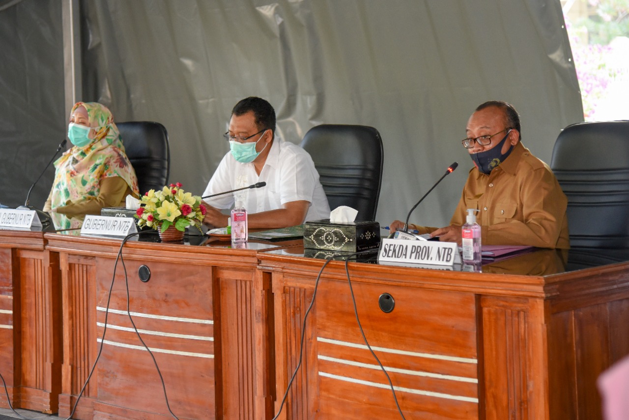 NTB INGIN AMAN DAN TETAP PRODUKTIF, SANKSI TAK PAKAI MASKER MULAI DIBERLAKUKAN