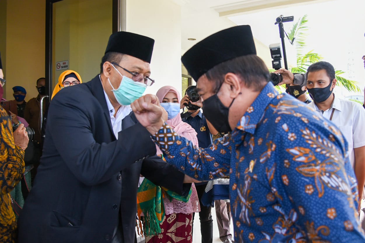 KUNJUNGI NTB, MENAG RI SAMPAIKAN TIGA HAL YANG MEMBUATNYA KAGUM KE GUBERNUR ZUL