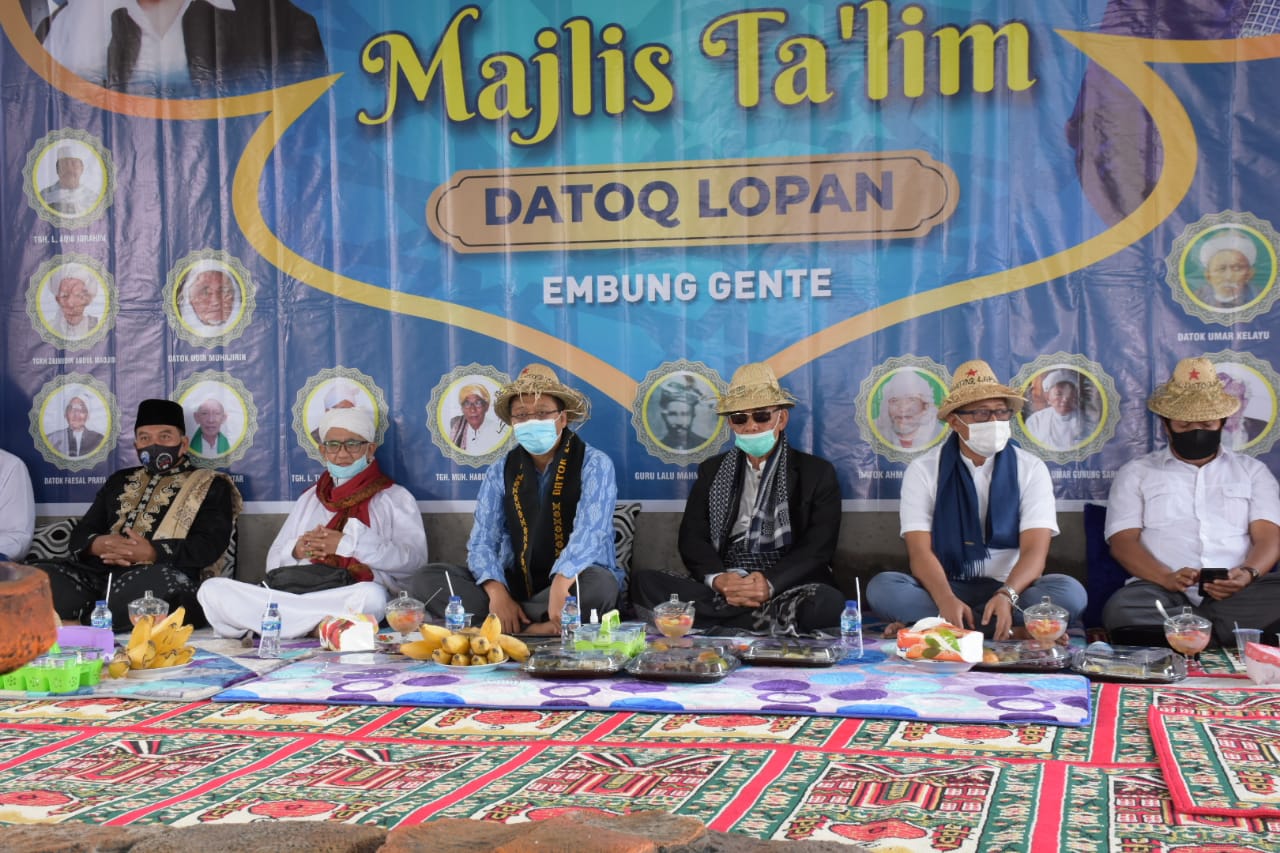 GUBERNUR NTB DINOBATKAN SEBAGAI KELUARGA BESAR DATOQ LOPAN