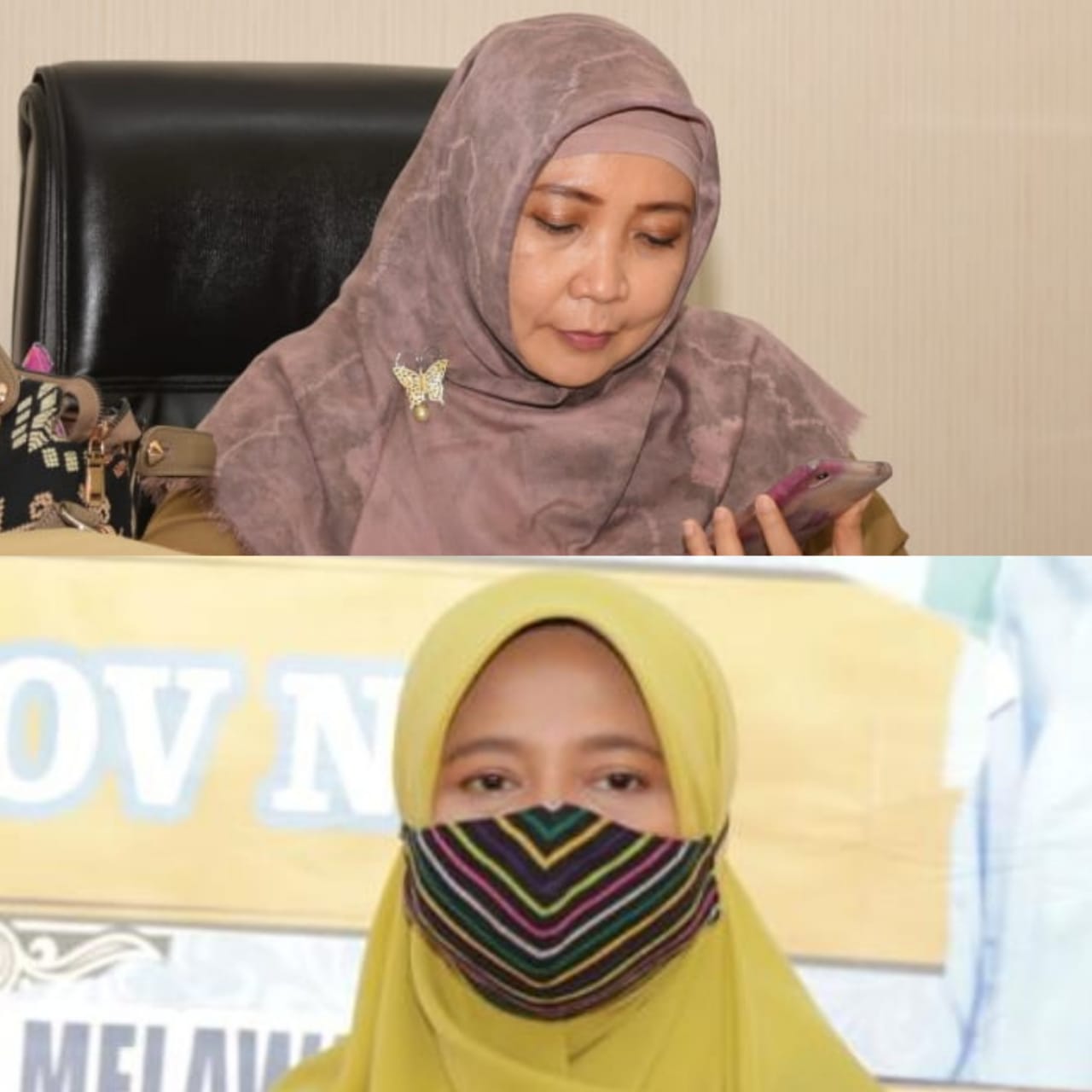 WAGUB NTB DAN KETUA TP. PKK NTB SALING KUATKAN LINDUNGI ANAK DARI COVID-19