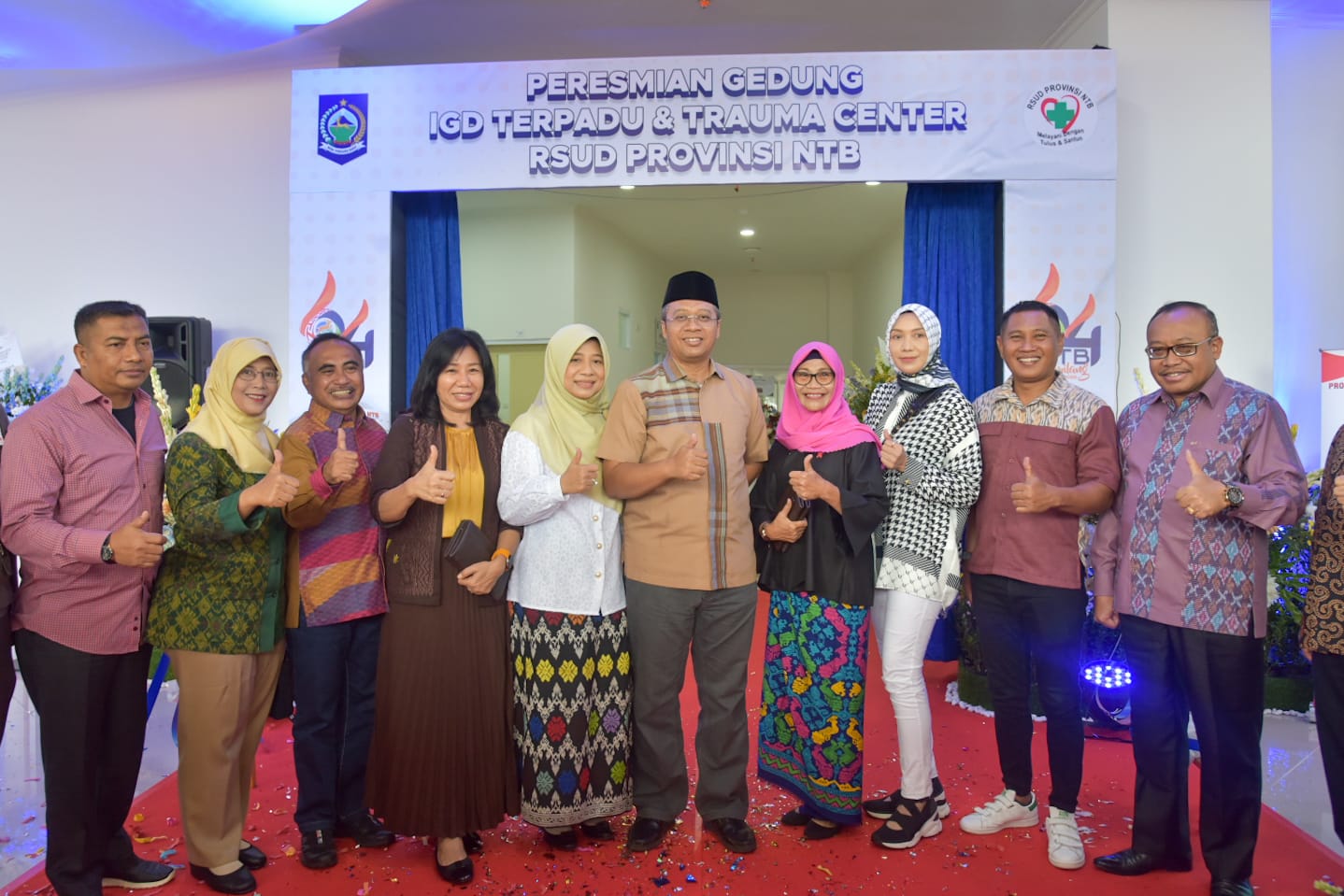Gubernur NTB resmikan Gedung IGD Terpadu dan Trauma Center