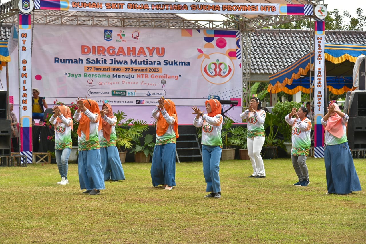 Dirgahayu Rumah Sakit Jiwa Mutiara Sukma Ke-33 tahun