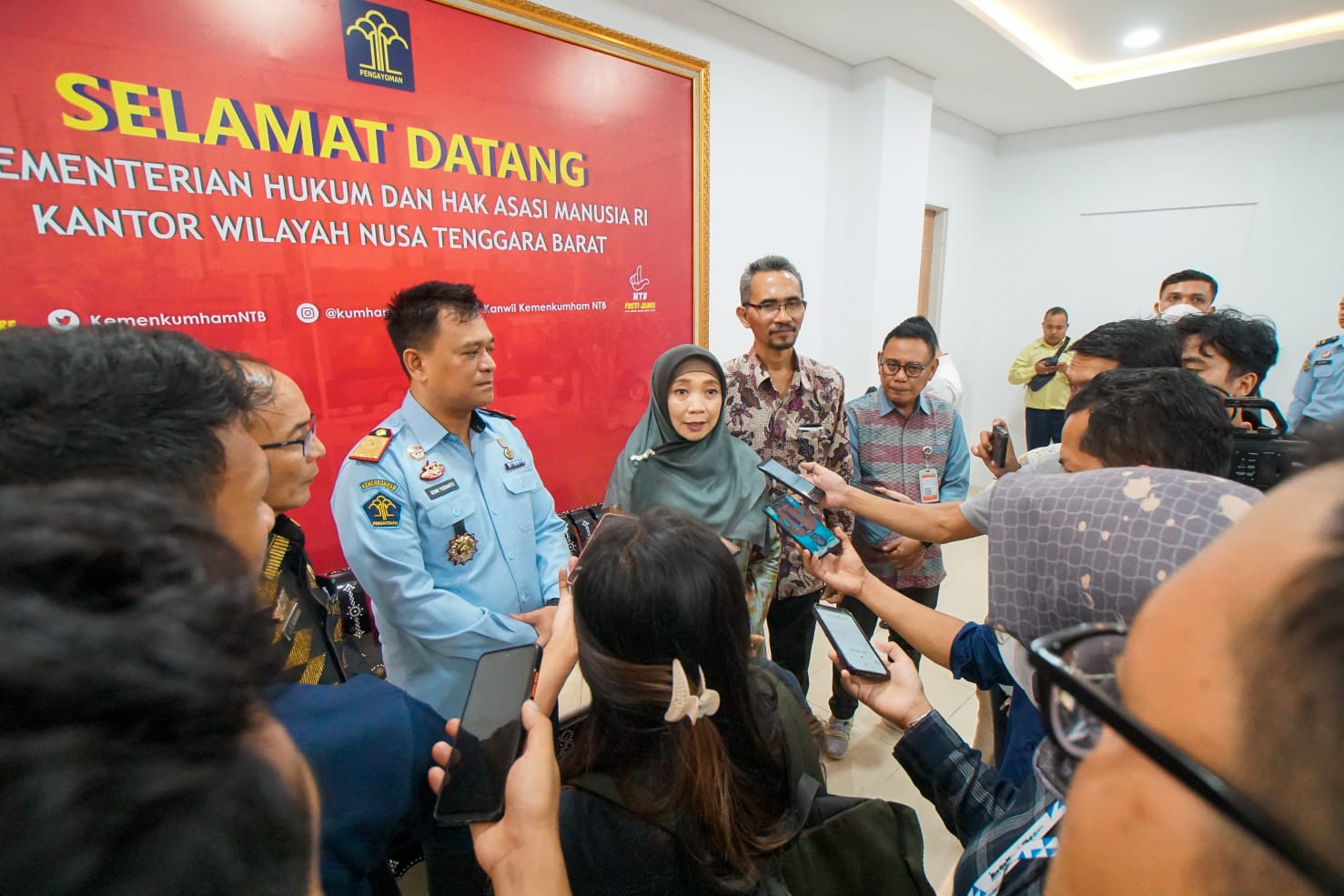 Wakil Gubernur Apresiasi Komitmen Pelayanan Kemenkumham NTB