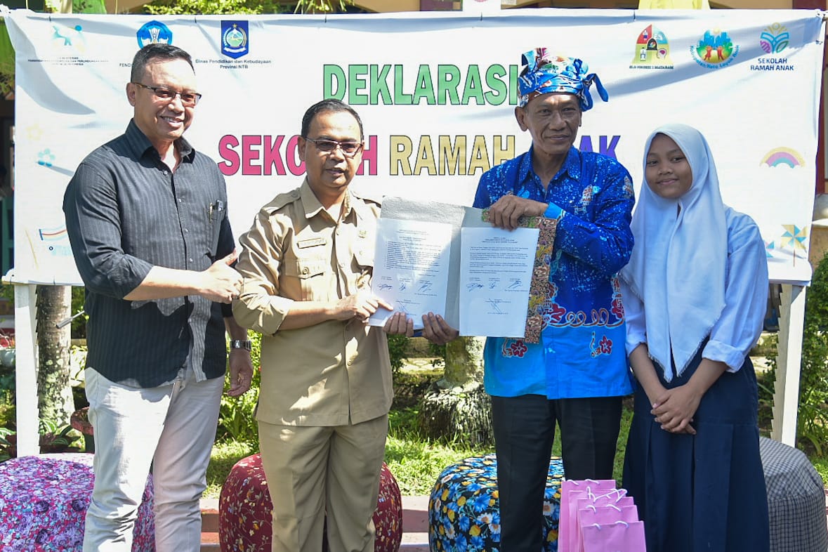 Wagub Bangga SLB Negeri 1 Mataram Hadirkan Sekolah Ramah Anak