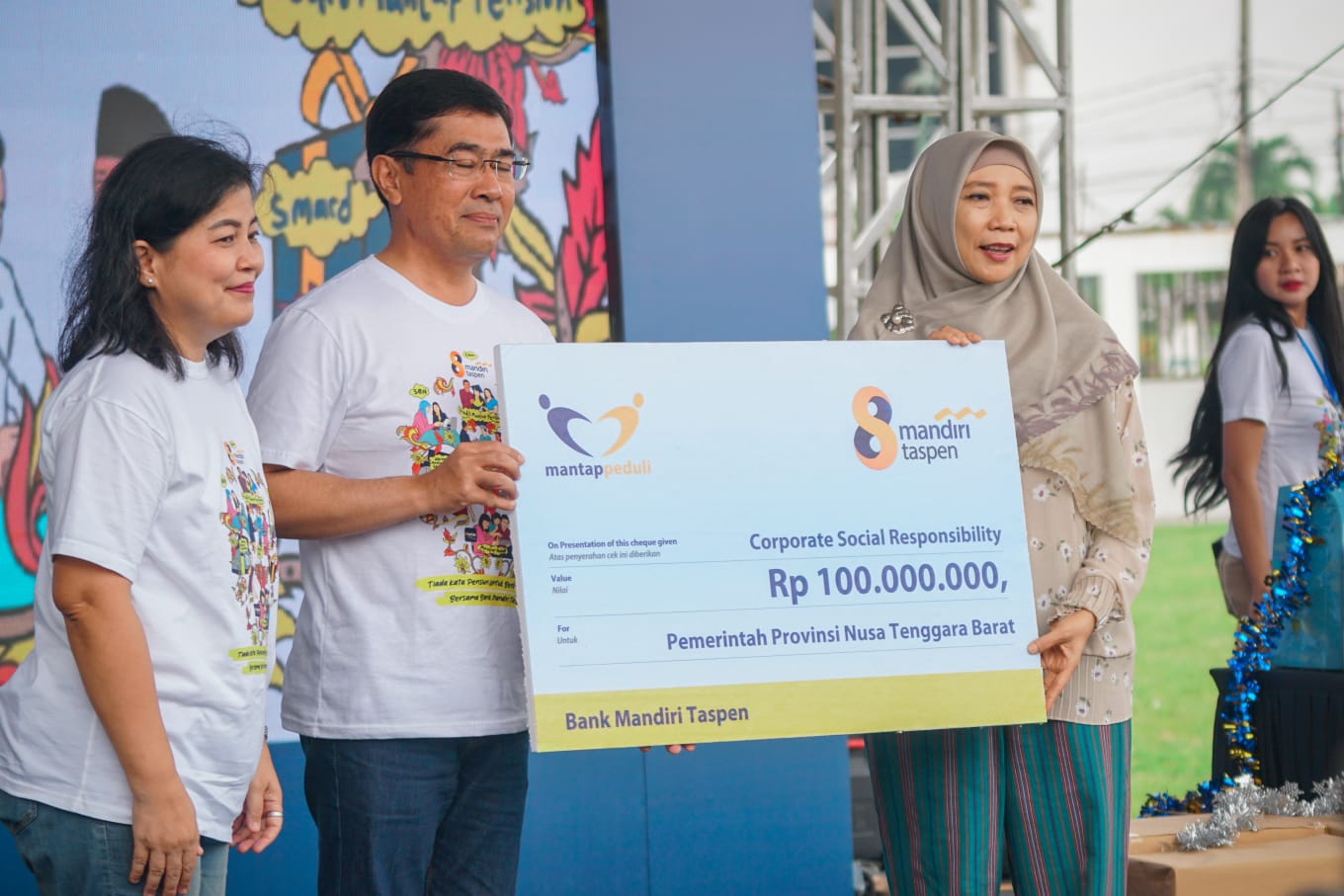 Wagub NTB Apresiasi Program Unggulan Bank Mandiri Taspen