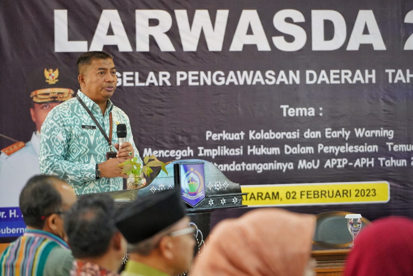 Buka Larwasda 2023, Wagub NTB Minta OPD Perkuat Koordinasi dengan Inspektorat