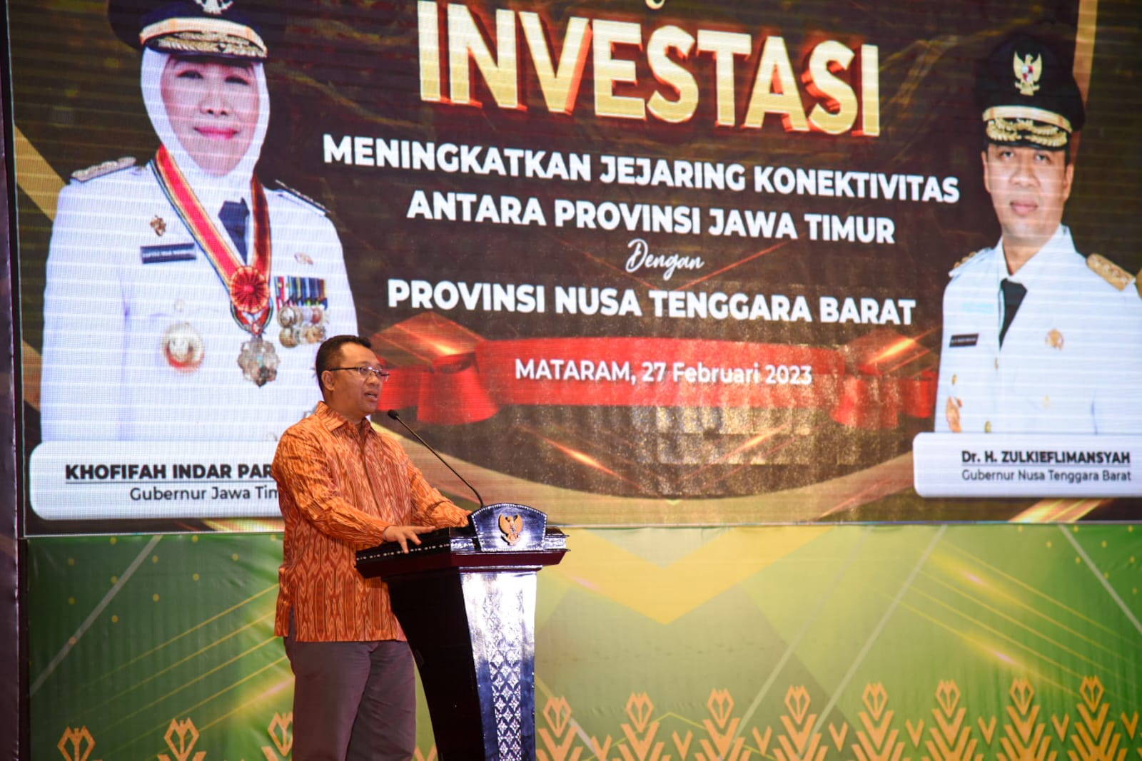 Misi Dagang dan Investasi, Pemprov NTB dan Pemprov Jatim Tandatangi Nota Kerjasama