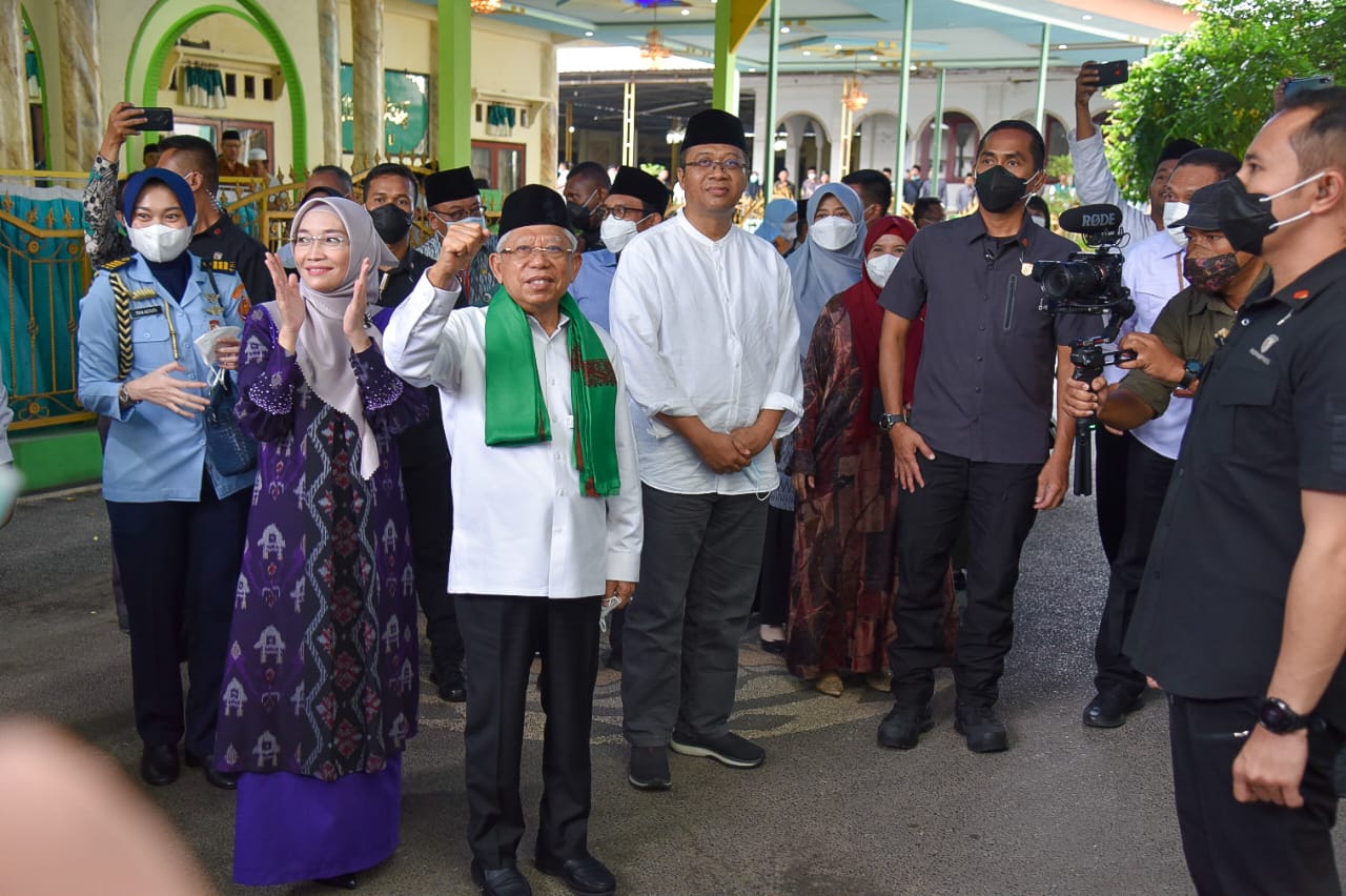 Wapres RI Tiba di Bagu Lombok Tengah, Gubernur NTB: Berbagi Cerita Lama