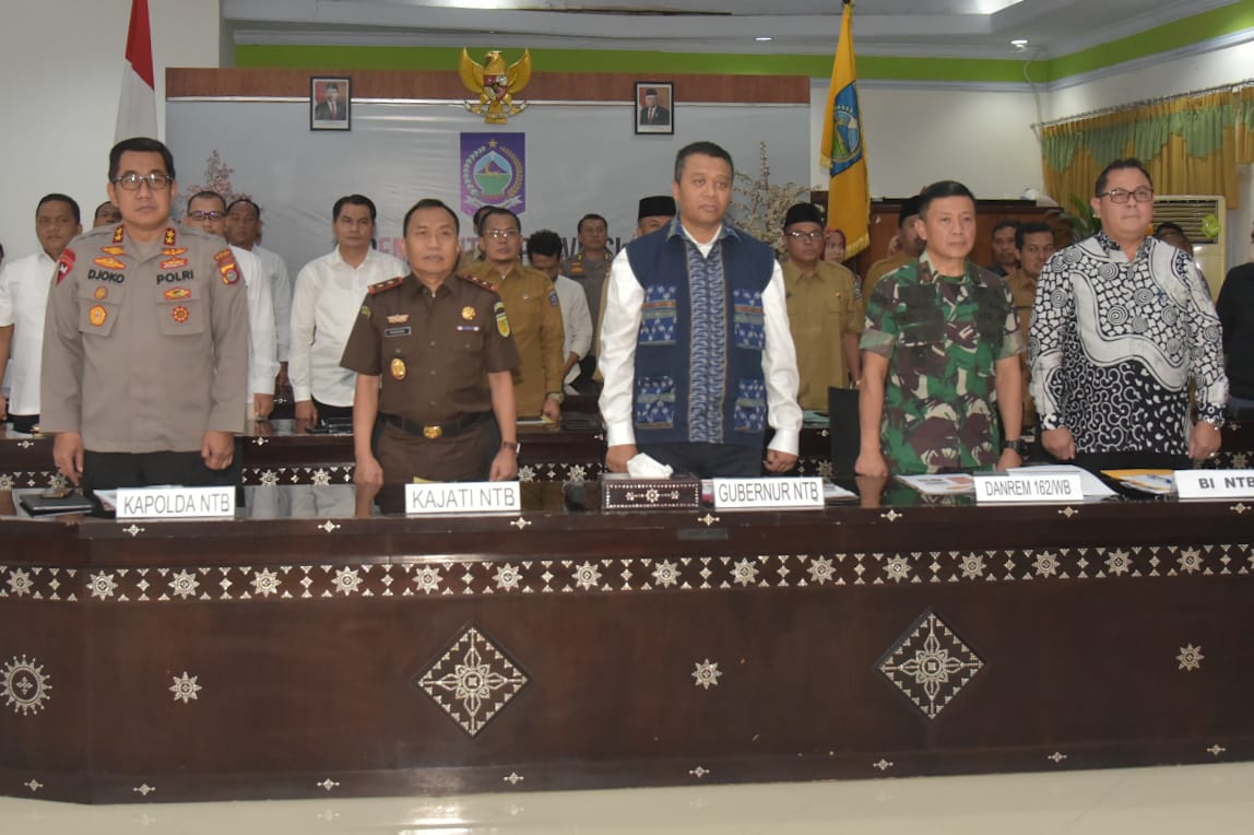 Gubernur NTB Hadiri Rakor Pengendalian Inflasi Tahun 2023