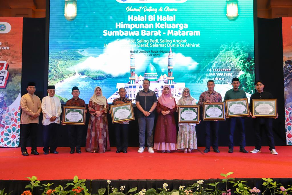 Gubernur NTB Hadiri Halal Bihalal Himpunan Keluarga Besar Sumbawa Barat di Kota Mataram