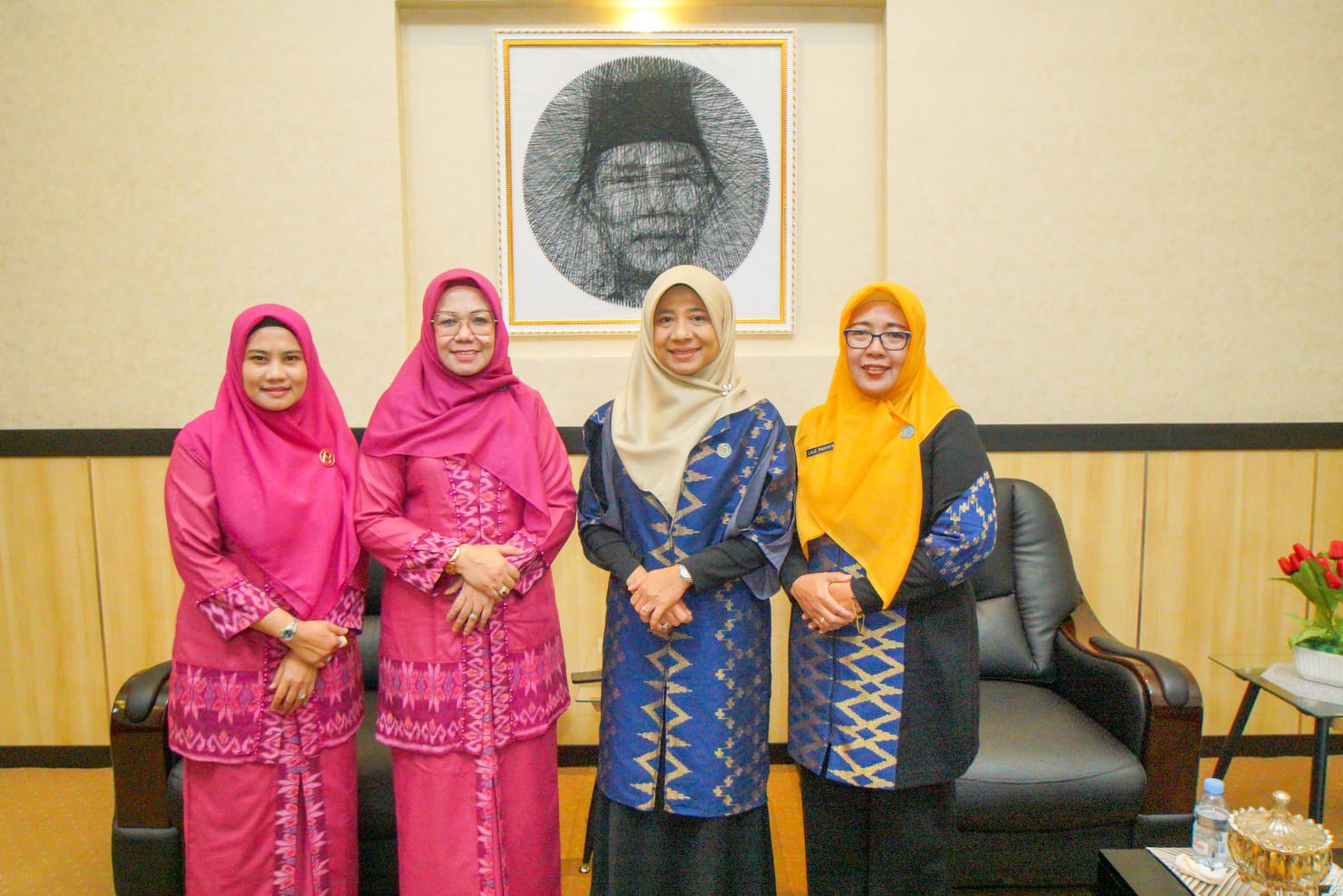 Wujud Sinergi, Ketua TP PKK NTB Audiensi dengan Bupati KSB