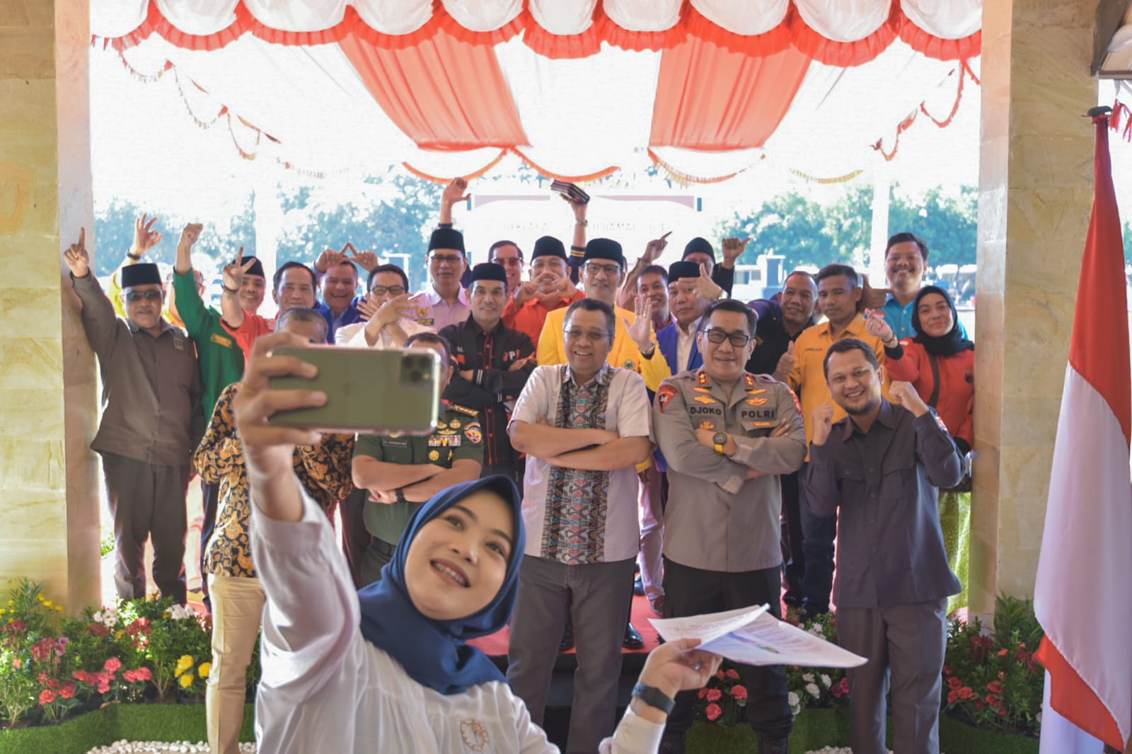 Gubernur Ikuti Deklarasi Pemilu Damai di Wilayah Provinsi NTB