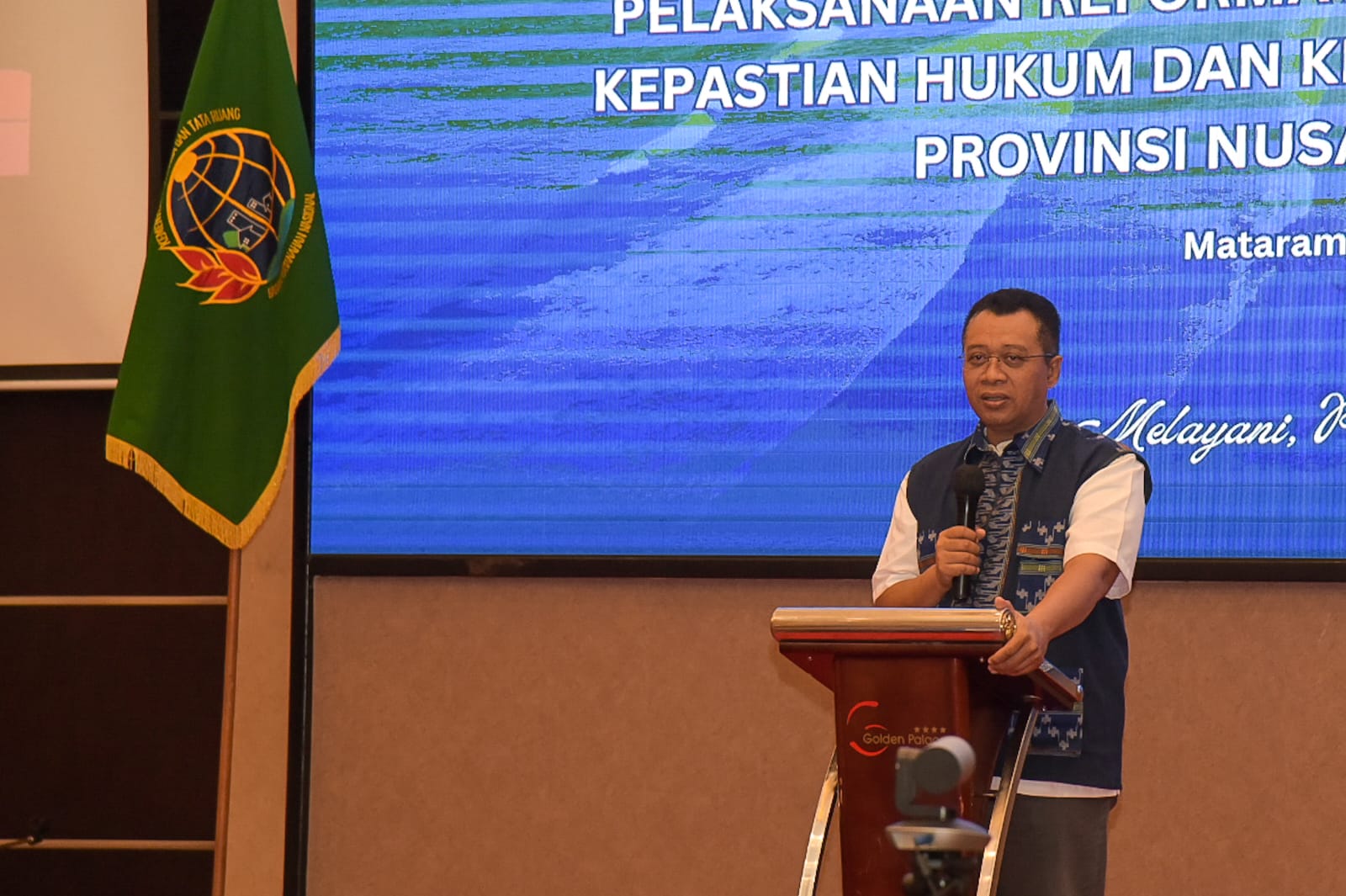 Buka Rakor GTRA, Gubernur NTB Canangkan Kampung Reforma Agraria