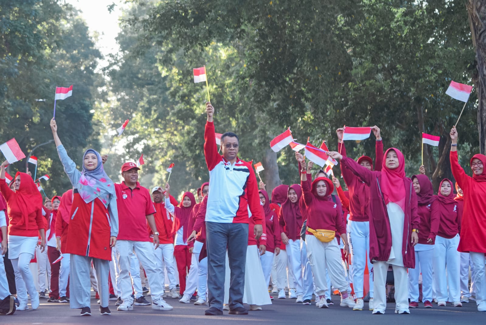 Semarak Merah Putih Sambut HUT RI
