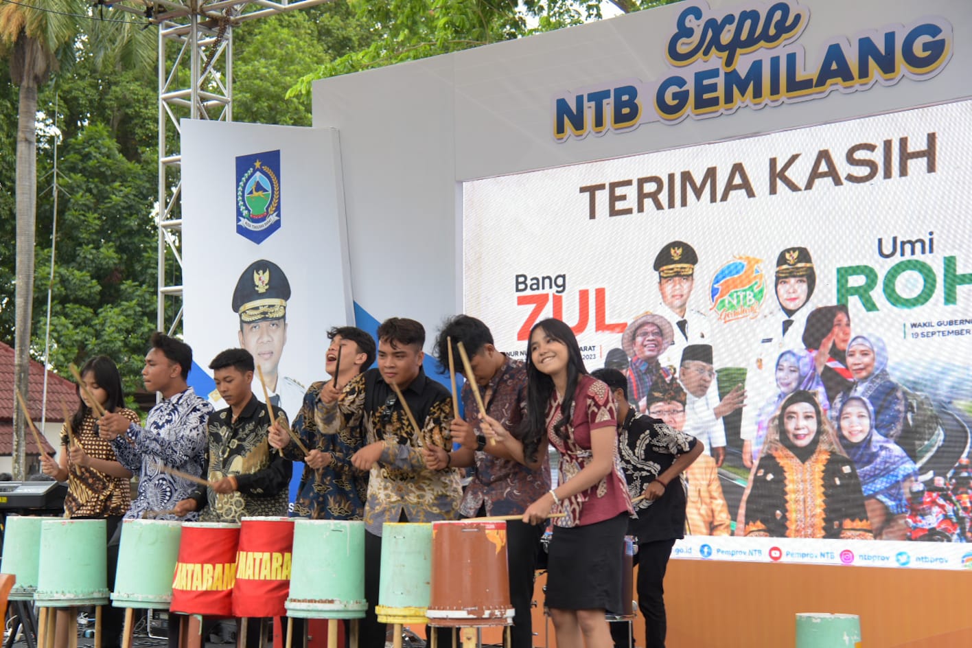 Wagub Buka Expo NTB Gemilang