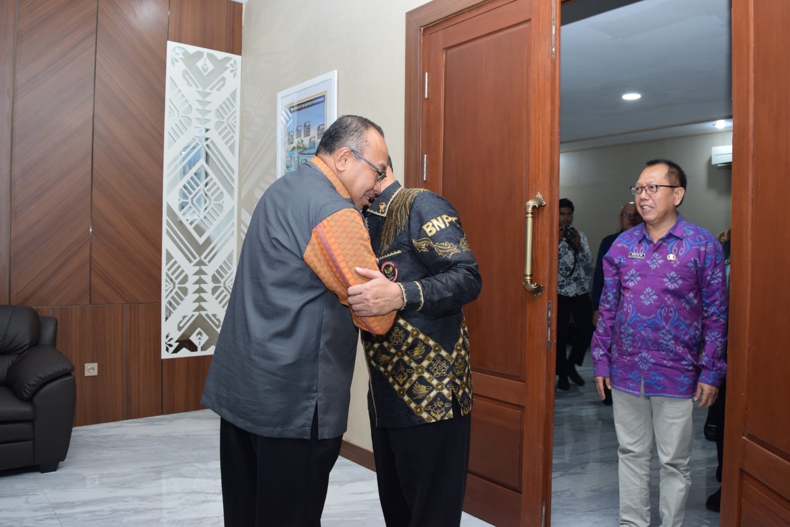 Pj Gubernur NTB Sambut Audiensi Sesma BNPT RI
