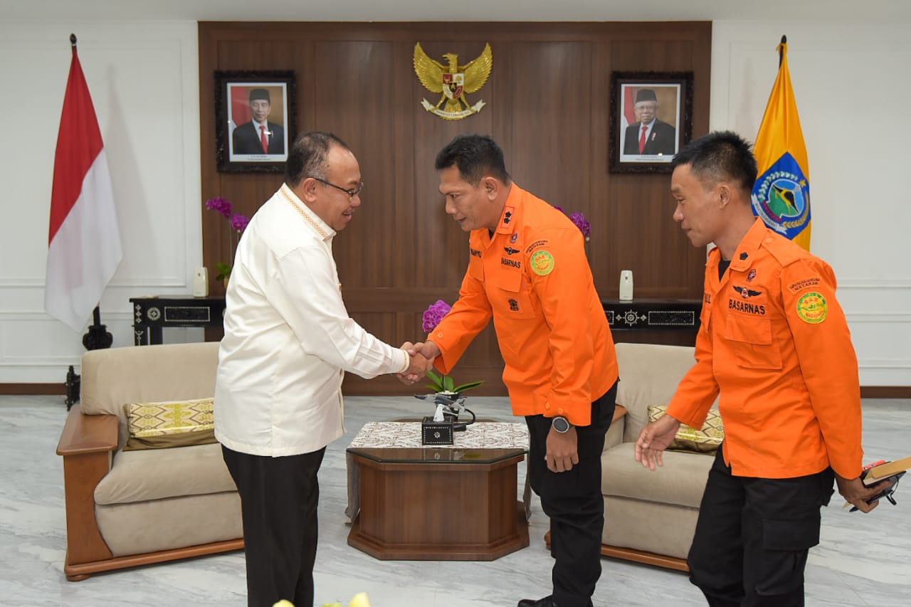 Miq Gita Terima Audiensi Tim Basarnas NTB