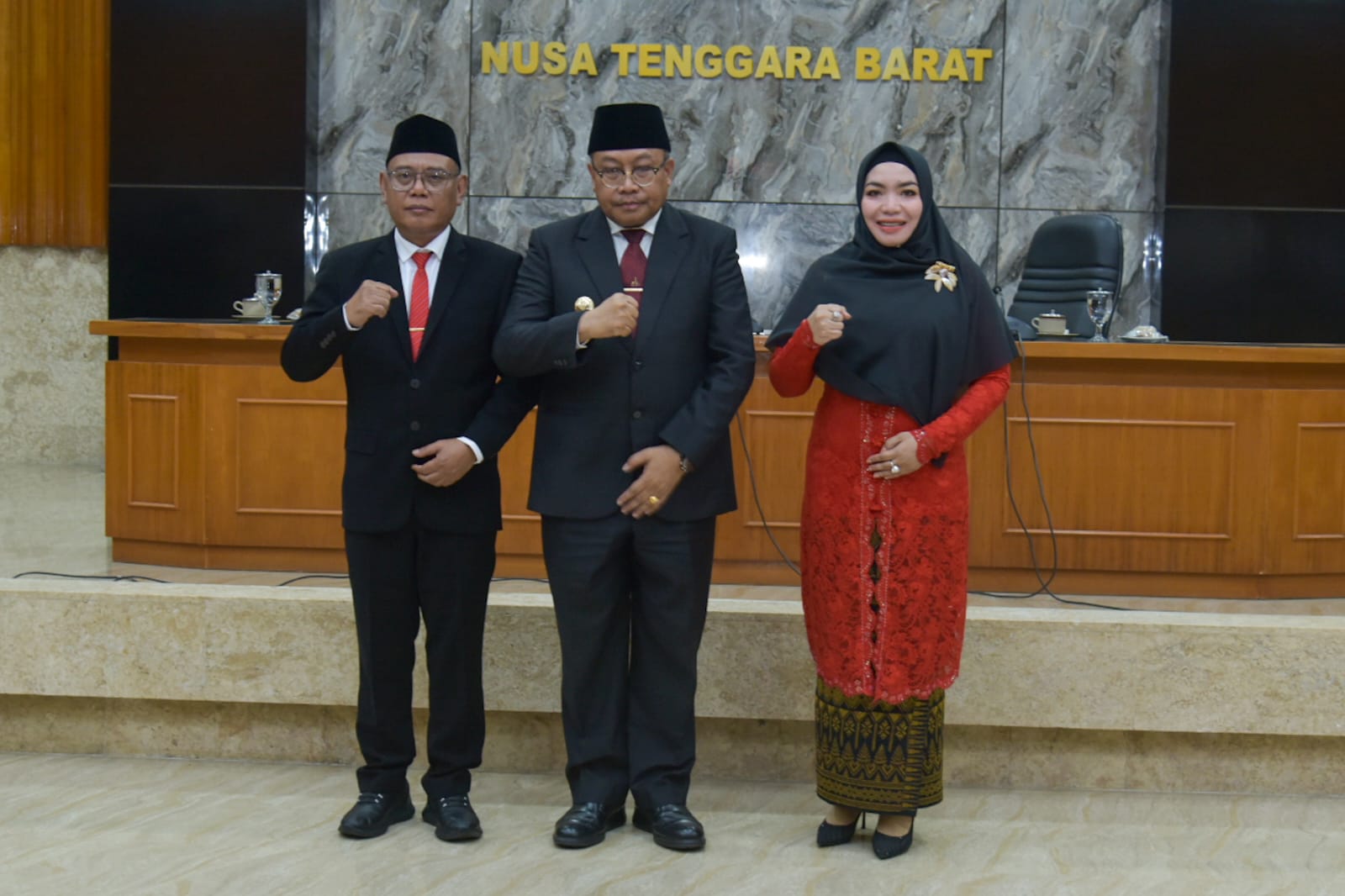 Miq Gita Lantik Drs. H. Fathurrahman Sebagai Penjabat Sekda NTB
