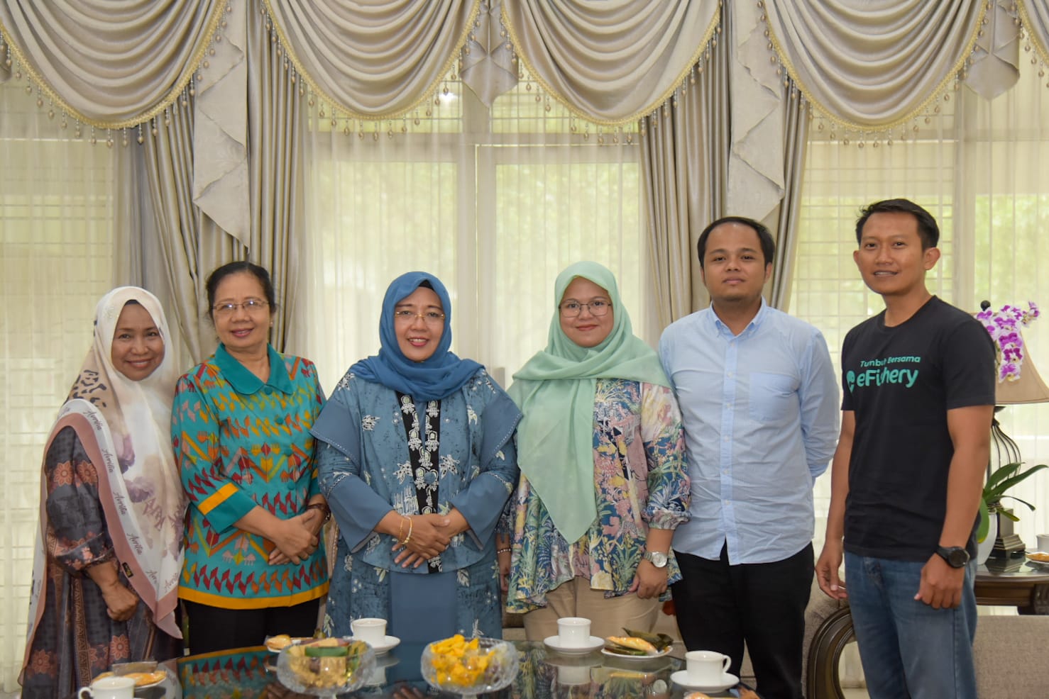 Terima Audiensi eFishery, Bunda Lale Dukung Hari Makan Ikan